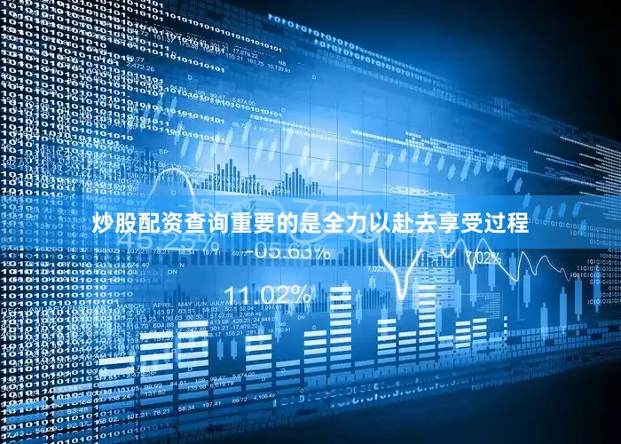 炒股配资查询重要的是全力以赴去享受过程